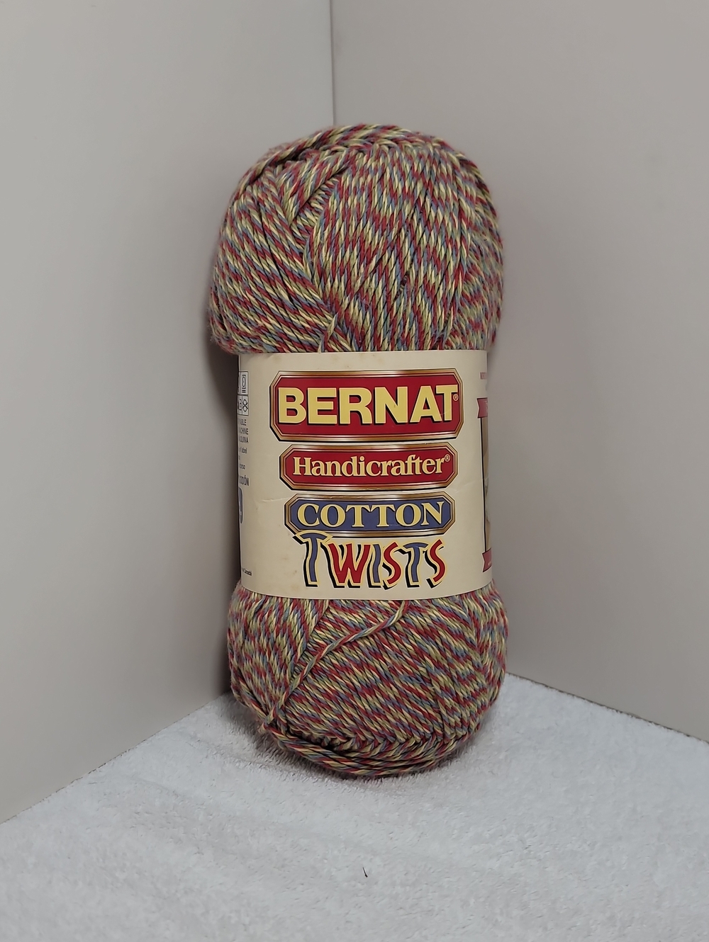 Bernat Handicrafter Cotton Twists Multicolor Yarn - 603 Yards - NWOT
